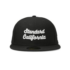 画像2: STANDARD CALIFORNIA  NEW ERA × SD 59Fifty Logo Cap (Black) (2)