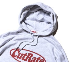 画像2: CUTRATE  ×VENICE8 COFFEE HOUSE?? CAFE DOG DROPSHOULDER  PULLOVER HOODIE (ASH GRAY) (2)