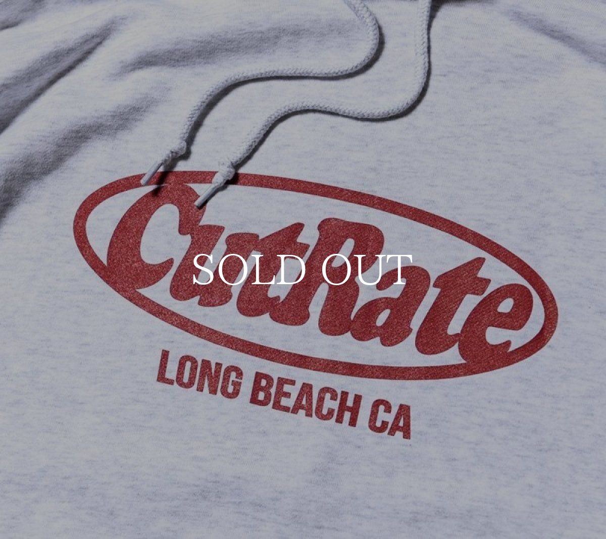 画像5: CUTRATE  ×VENICE8 COFFEE HOUSE?? CAFE DOG DROPSHOULDER  PULLOVER HOODIE (ASH GRAY) (5)