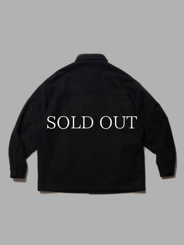 COOTIE CA/W Melton CPO Jacket (Black) CTE-22A217 公式通販