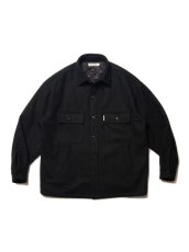 画像1: COOTIE   CA/W Melton CPO Jacket (Black) (1)