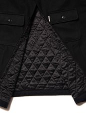 画像3: COOTIE   CA/W Melton CPO Jacket (Black) (3)