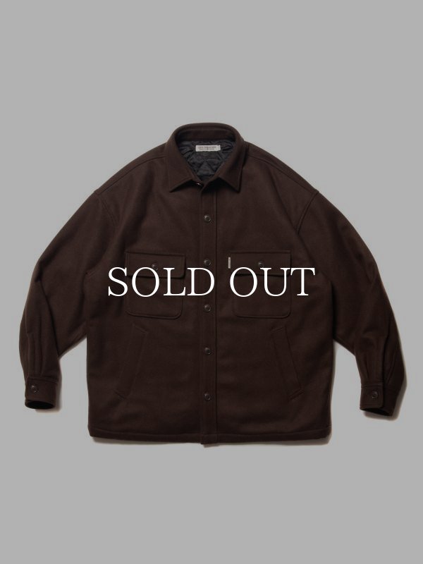 COOTIE CA/W Melton CPO Jacket (Brown) CTE-22A217 公式通販