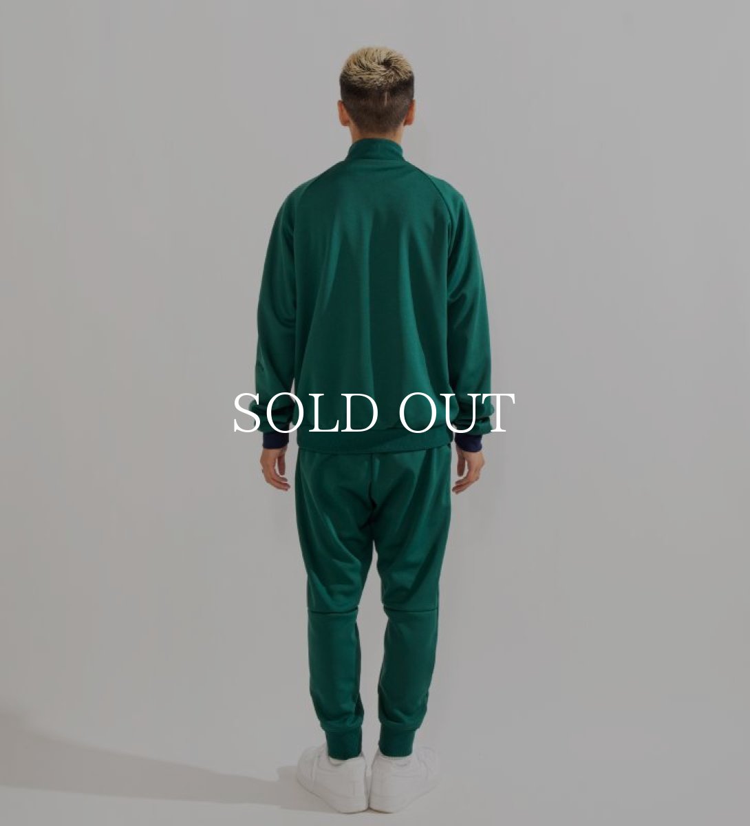 画像4: APPLEBUM  Half Zip Track Jacket (Green) (4)