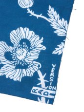 画像3: RADIALL  BADASS FLOWER - TENUGUI (Blue) (3)
