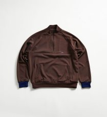 画像1: APPLEBUM  Half Zip Track Jacket (Brown) (1)