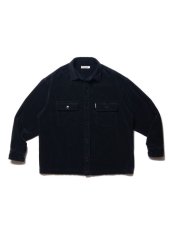 画像1: COOTIE   Twisted Heather Corduroy CPO Jacket (Black) (1)