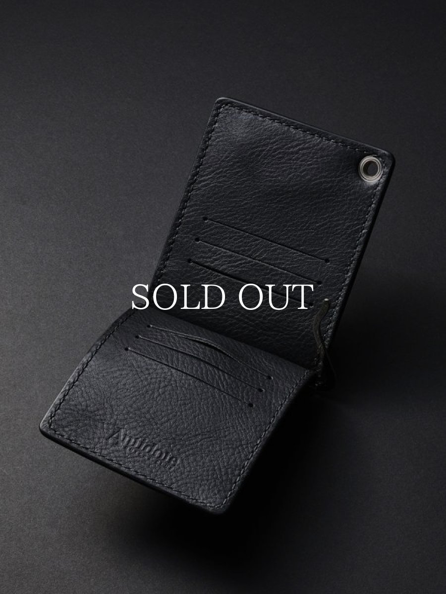 画像4: ANTIDOTE BUYERS CLUB   Money Clip Wallet (Crocodile) (Black) (4)