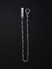 画像1: ANTIDOTE BUYERS CLUB   Engraved Narrow Wallet Chain (Short) (Silver) (1)