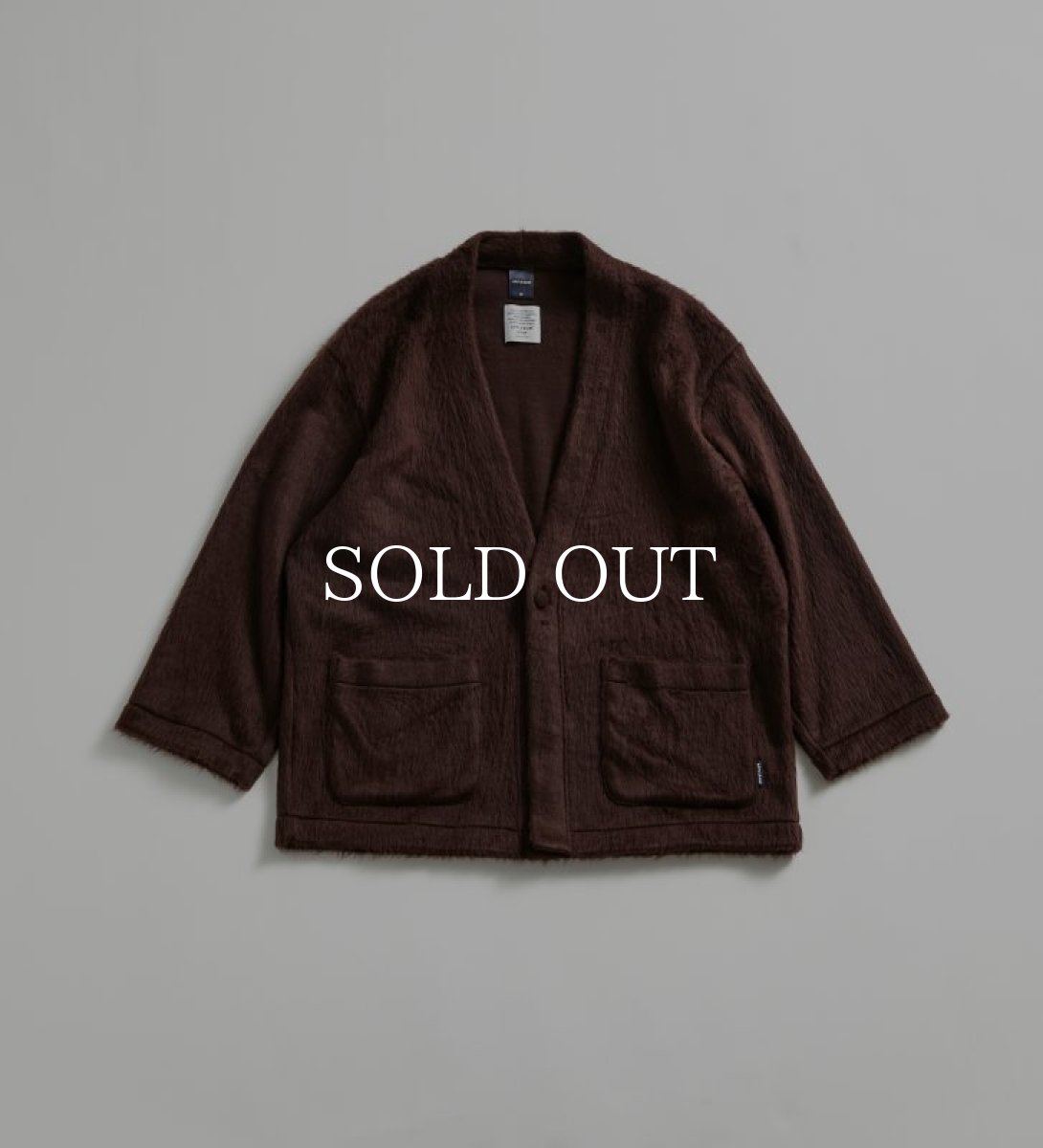 画像1: APPLEBUM  Beaver Haori (Brown) (1)