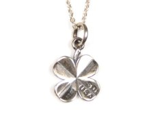 画像3: STANDARD CALIFORNIA  SD Made in USA Necklace Clover (Silver) (3)