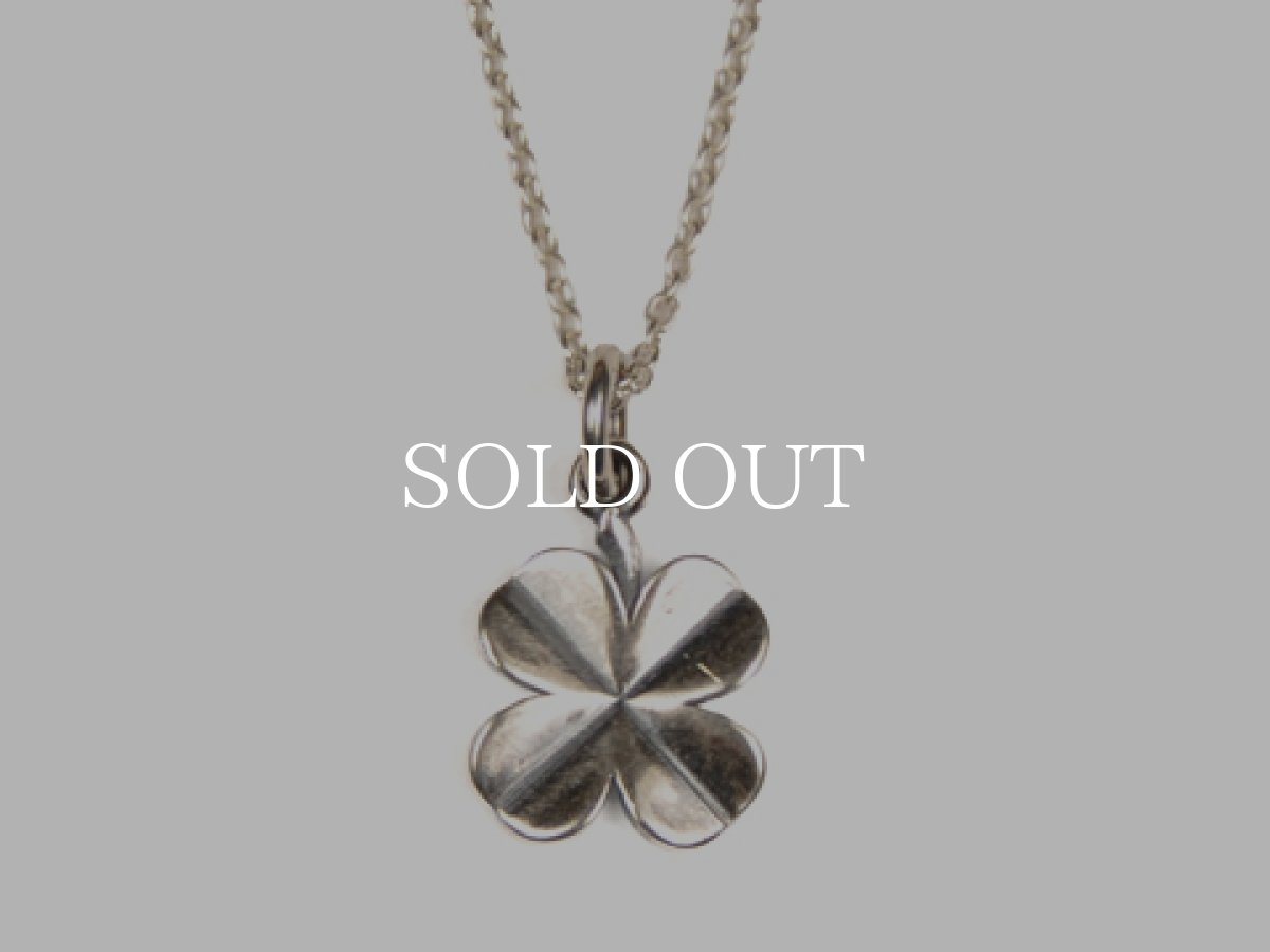 画像1: STANDARD CALIFORNIA  SD Made in USA Necklace Clover (Silver) (1)