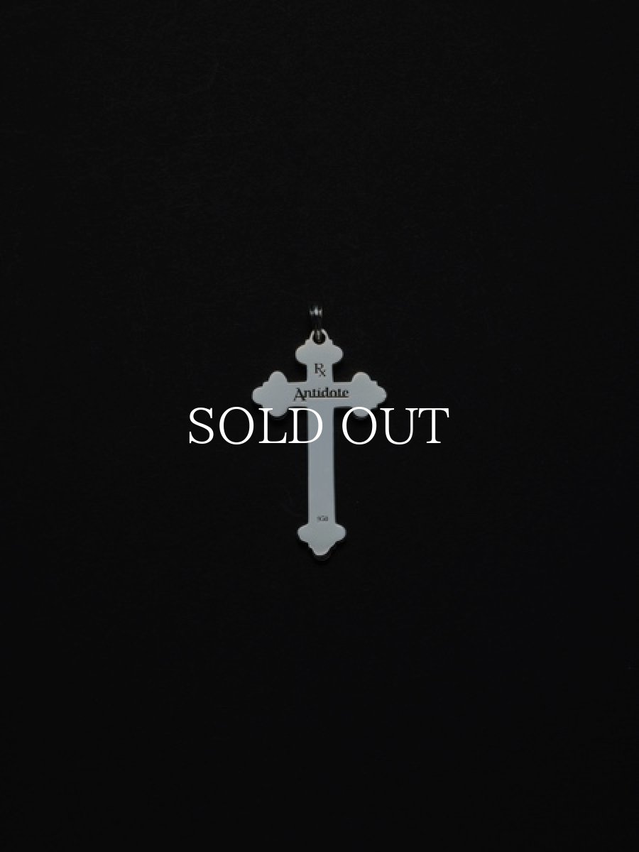 画像2: ANTIDOTE BUYERS CLUB   Engraved Cross Pendant (2)