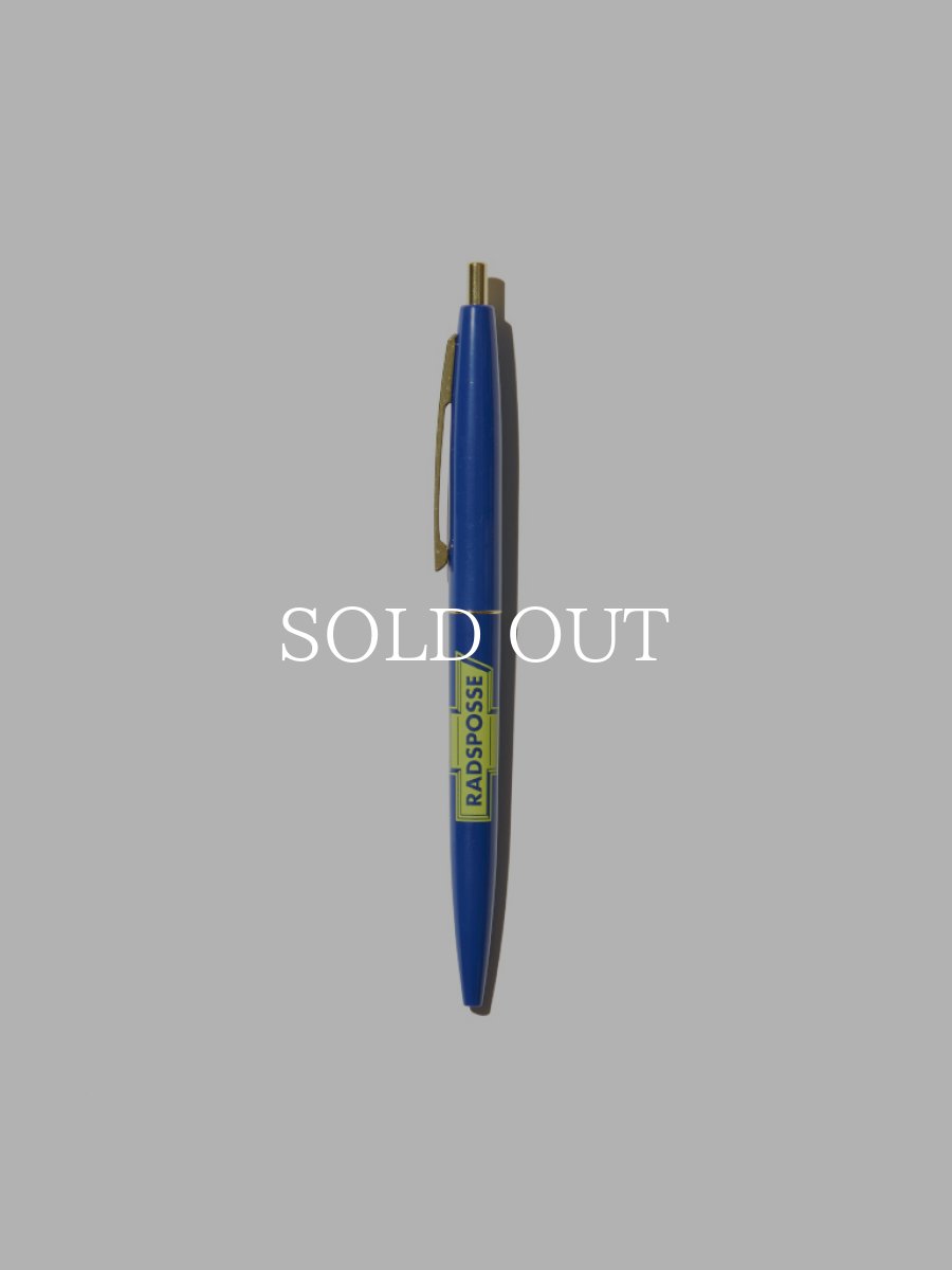 画像1: RADIALL  POSSE-BIC CLIC GOLD BALLPOINT PEN (Navy) (1)