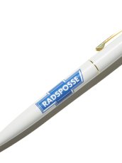 画像2: RADIALL  POSSE-BIC CLIC GOLD BALLPOINT PEN (White) (2)