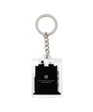 画像2: HUF  AT HOME KEY CHAIN (CLEAR) (2)