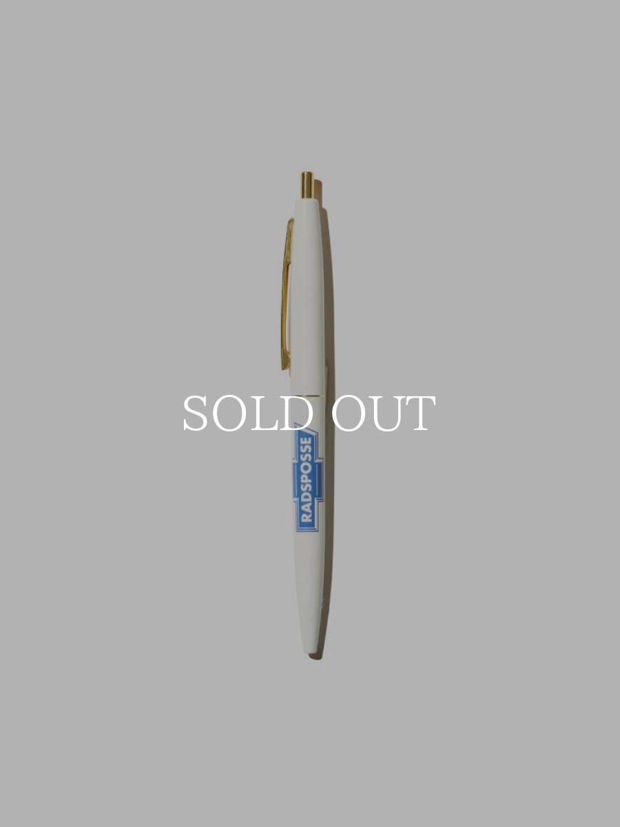 画像1: RADIALL  POSSE-BIC CLIC GOLD BALLPOINT PEN (White) (1)