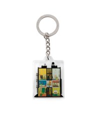 画像1: HUF  AT HOME KEY CHAIN (CLEAR) (1)