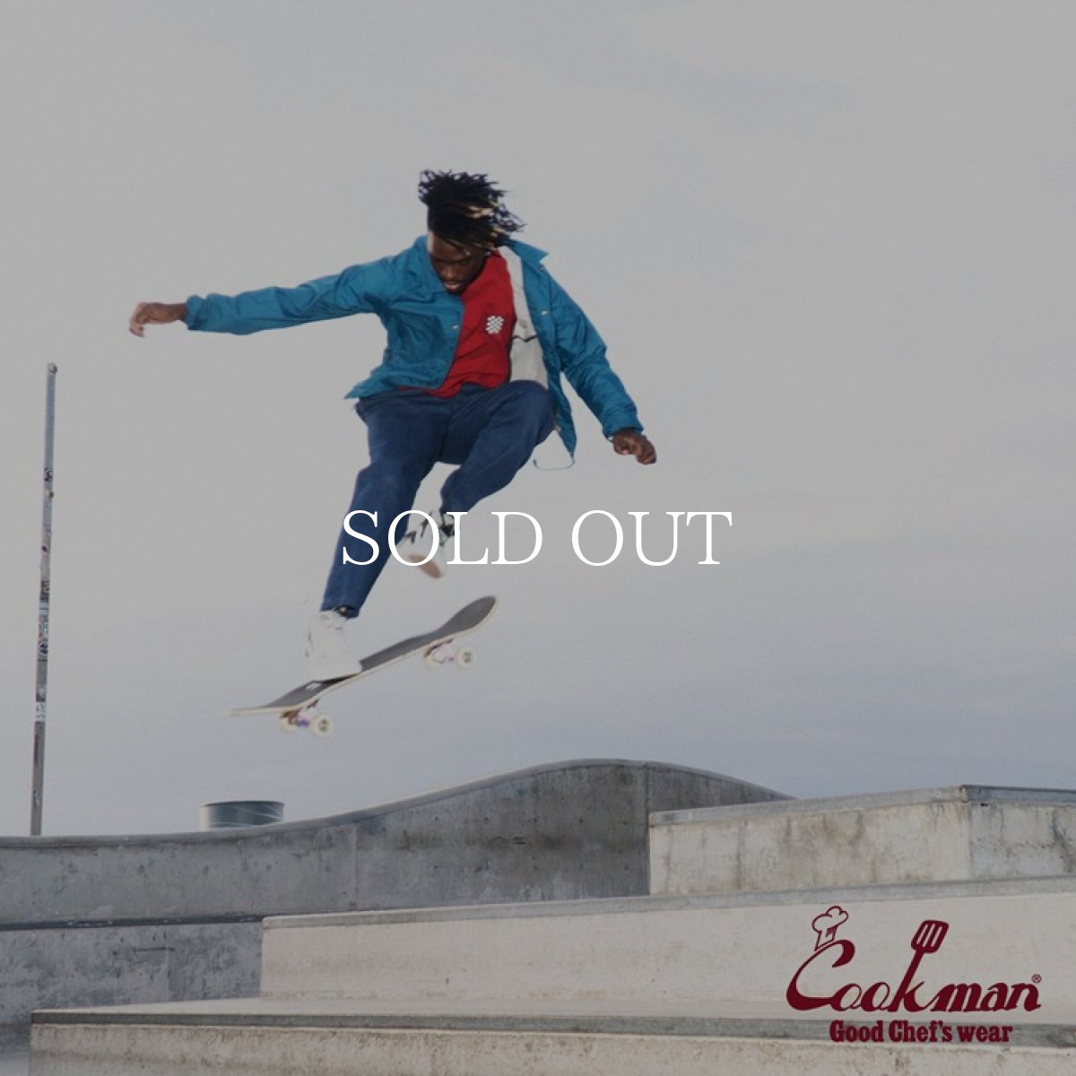 画像15: COOKMAN  Chef Pants Semiwide Denim Navy (Navy) (15)