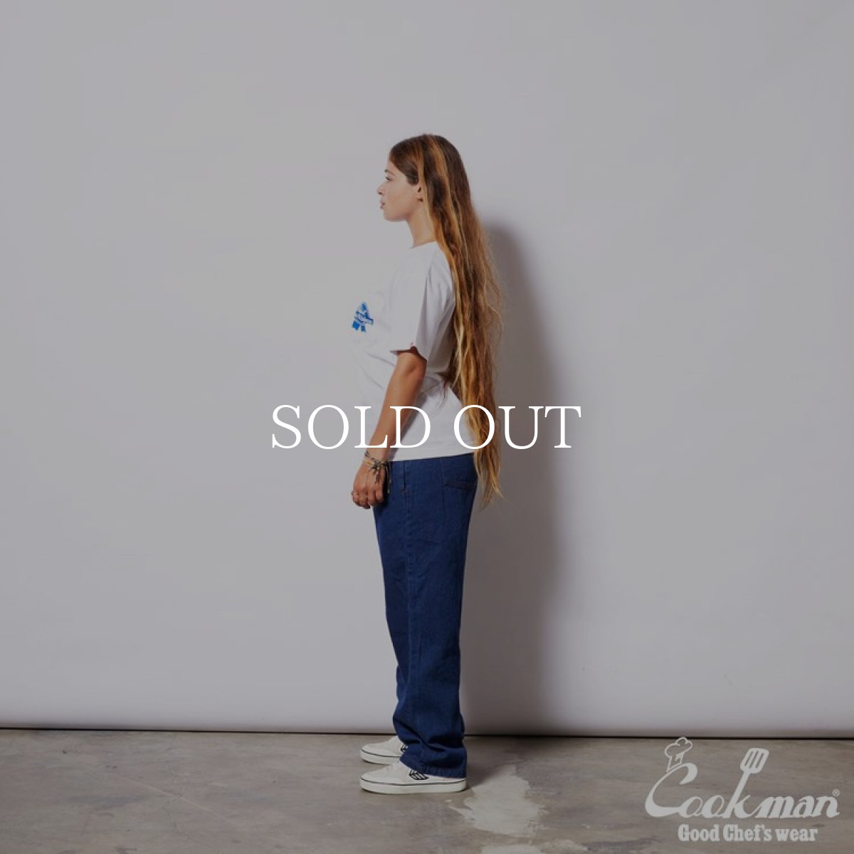 画像23: COOKMAN  Chef Pants Semiwide Denim Navy (Navy) (23)