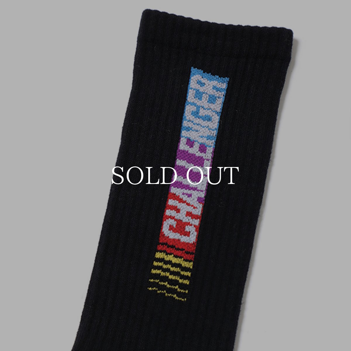 画像2: CHALLENGER  NATIONAL RACING SOCKS (BLACK) (2)