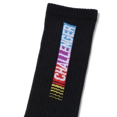 画像2: CHALLENGER  NATIONAL RACING SOCKS (BLACK) (2)