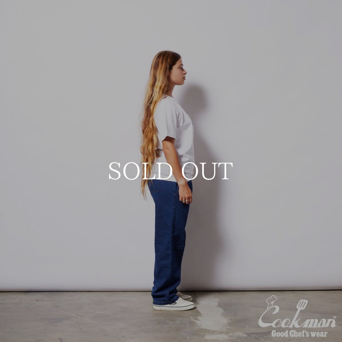 画像21: COOKMAN  Chef Pants Semiwide Denim Navy (Navy) (21)