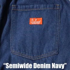 画像9: COOKMAN  Chef Pants Semiwide Denim Navy (Navy) (9)