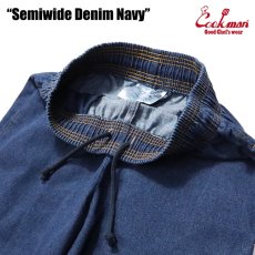 画像7: COOKMAN  Chef Pants Semiwide Denim Navy (Navy) (7)