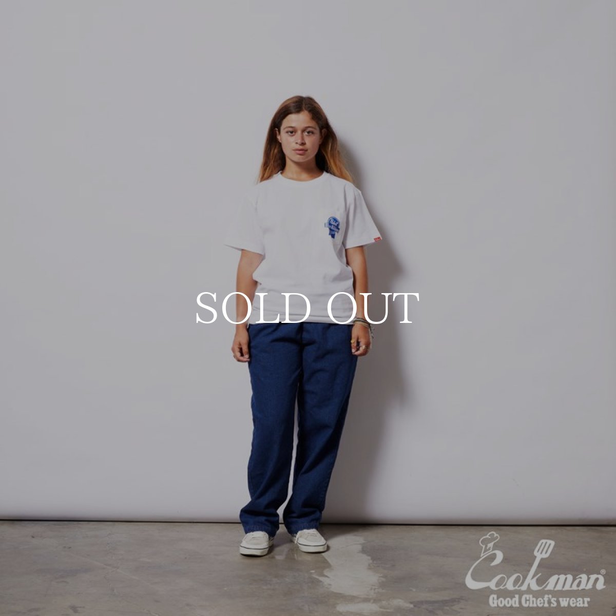 画像19: COOKMAN  Chef Pants Semiwide Denim Navy (Navy) (19)