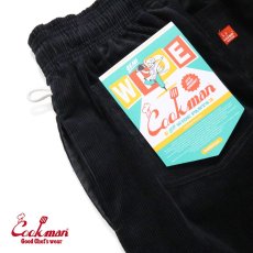 画像11: COOKMAN  Chef Pants Semiwide Corduroy Black (Black) (11)