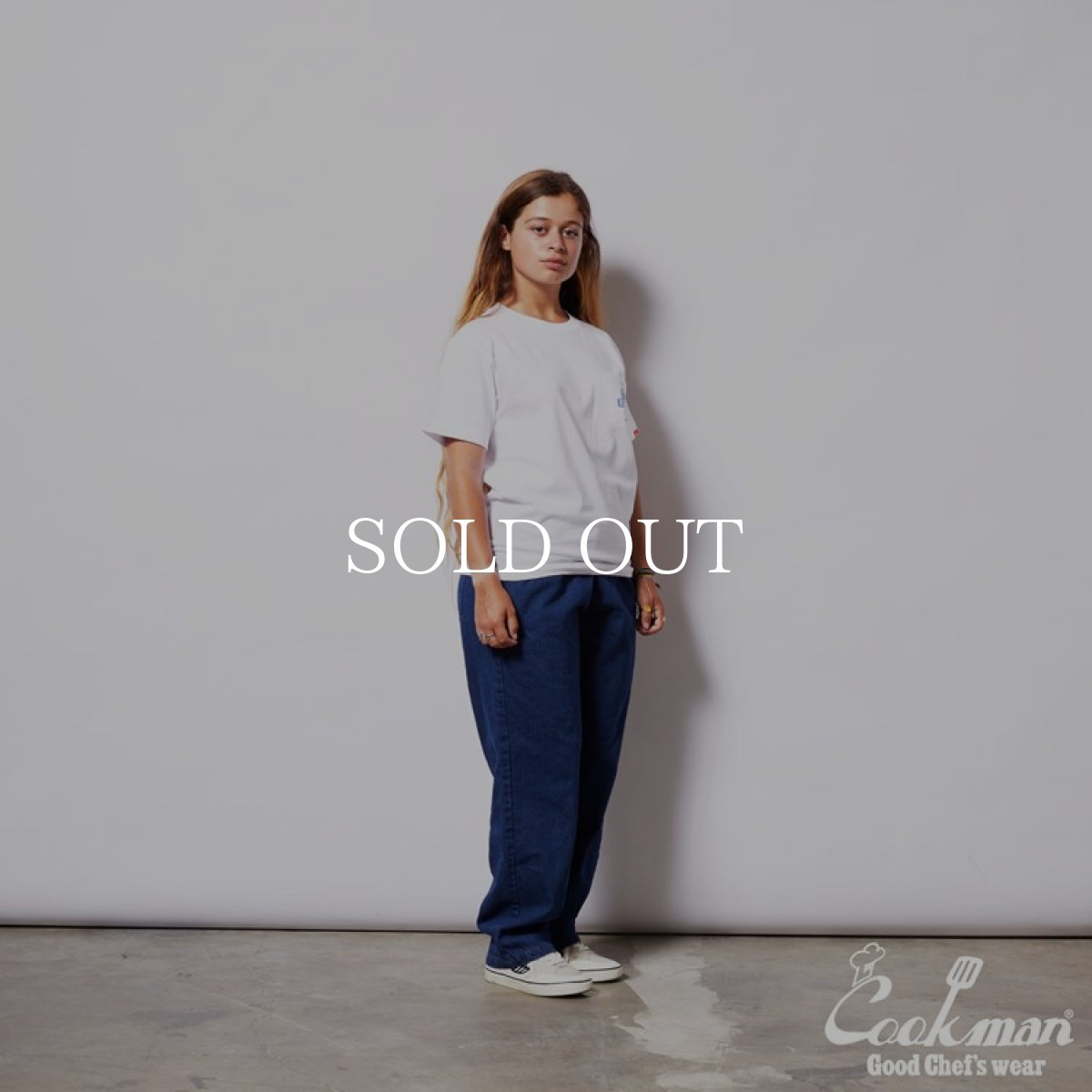 画像20: COOKMAN  Chef Pants Semiwide Denim Navy (Navy) (20)