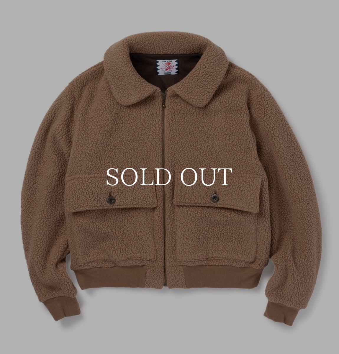 画像1: SON OF THE CHEESE  FLY JKT (BEIGE) (1)