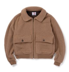 画像1: SON OF THE CHEESE  FLY JKT (BEIGE) (1)