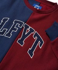 画像4: LFYT  2 TONE ARCH LOGO US COTTON CREWNECK (NAVY) (4)