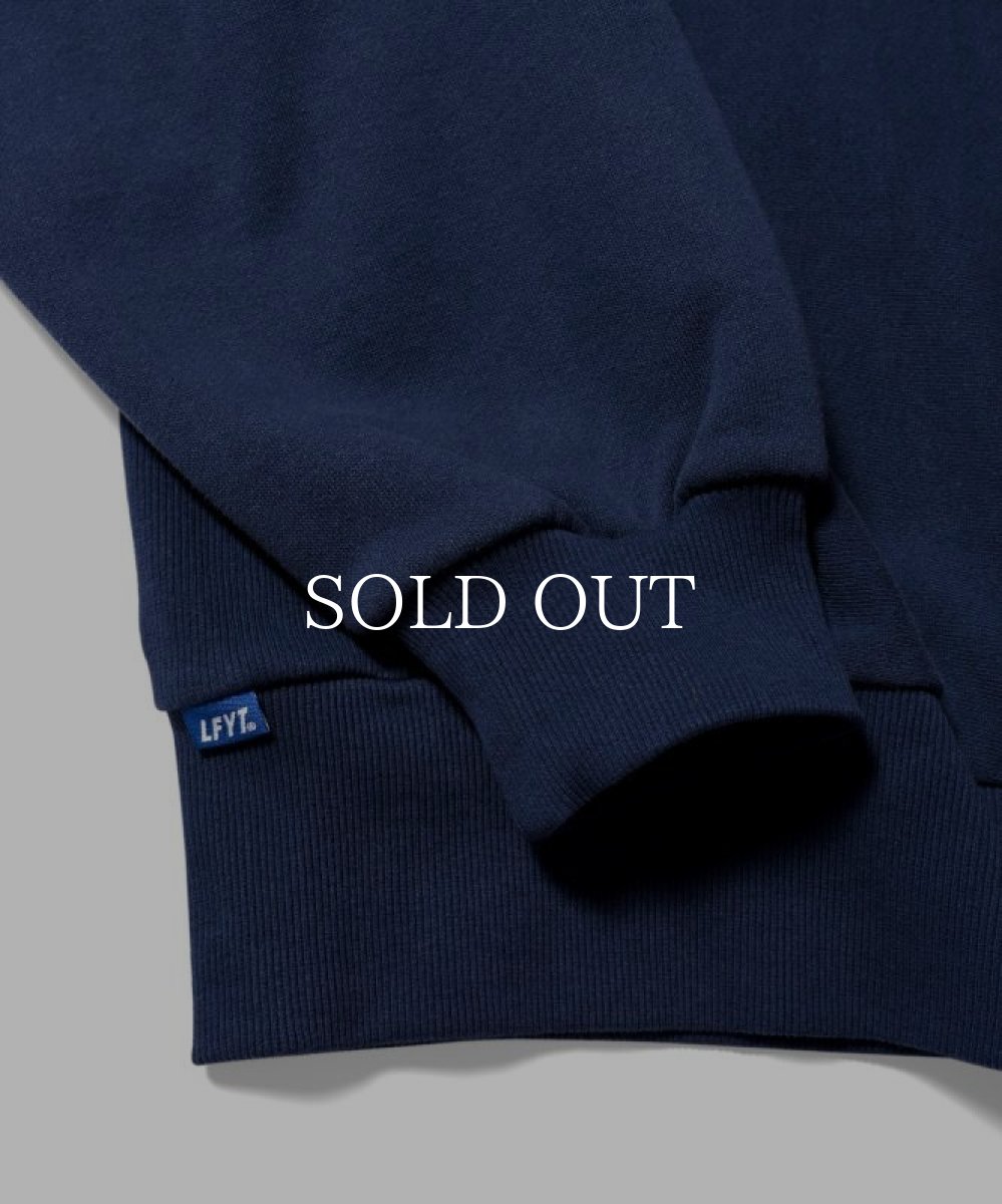 画像5: LFYT  2 TONE ARCH LOGO US COTTON CREWNECK (NAVY) (5)