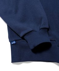 画像5: LFYT  2 TONE ARCH LOGO US COTTON CREWNECK (NAVY) (5)