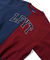 画像3: LFYT  2 TONE ARCH LOGO US COTTON CREWNECK (NAVY) (3)