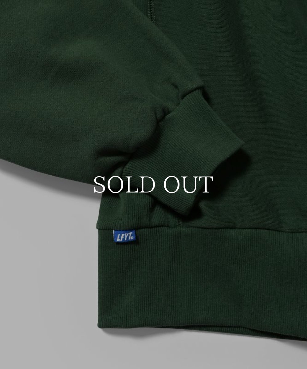 画像5: LFYT  2 TONE ARCH LOGO US COTTON CREWNECK (GREEN) (5)