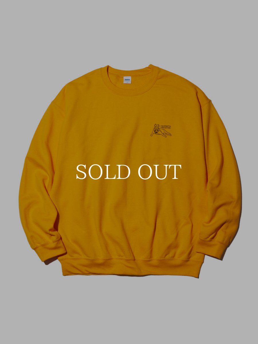 画像1: RADIALL  WATCHDOG-CREW NECK SWEATSHIRT L/S (Yellow) (1)