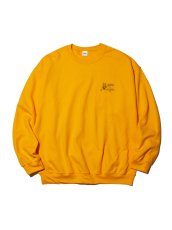 画像1: RADIALL  WATCHDOG-CREW NECK SWEATSHIRT L/S (Yellow) (1)