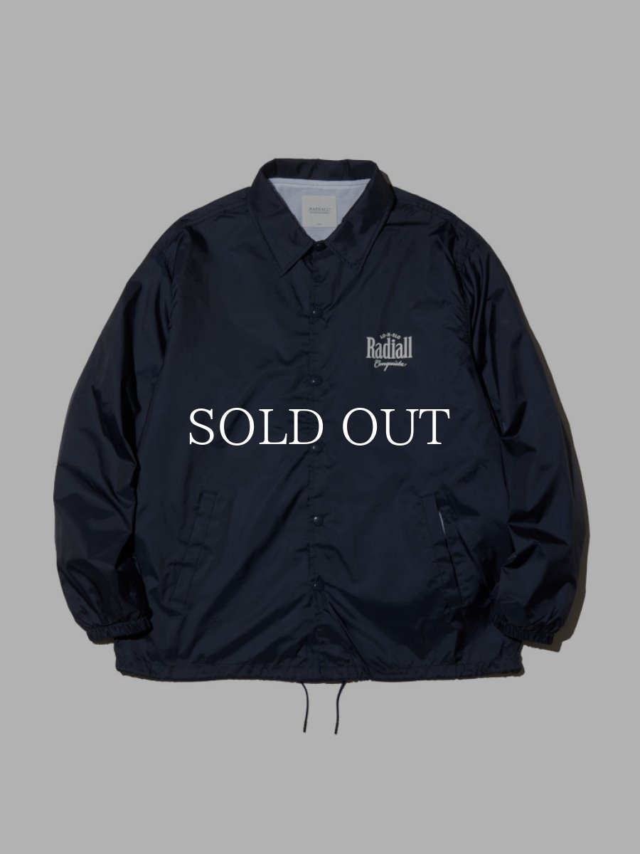 画像1: RADIALL  BEACH BUM-WINDBREAKER JACKET (Navy) (1)