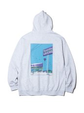 画像2: RADIALL  CAR WASH-HOODIE SWEATSHIRT L/S (Ash Gray) (2)