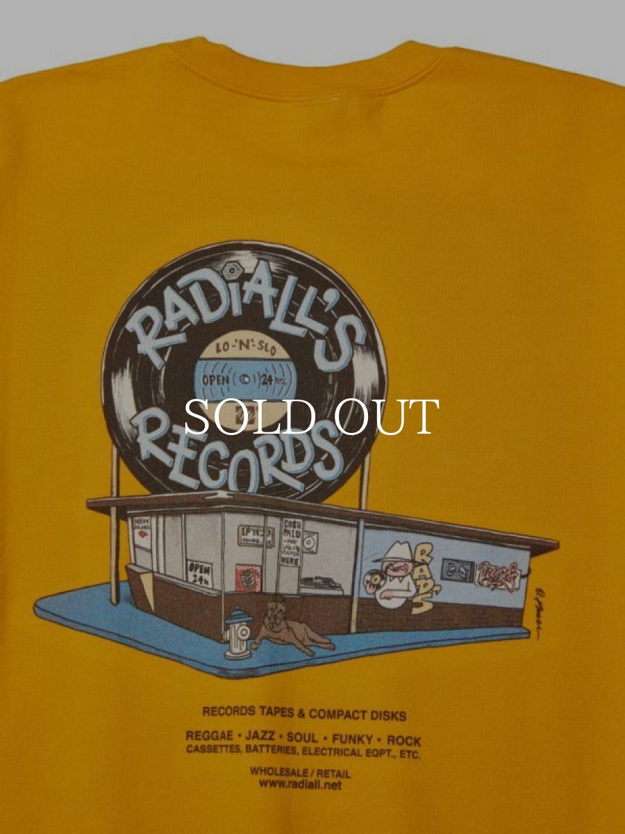 画像4: RADIALL  WATCHDOG-CREW NECK SWEATSHIRT L/S (Yellow) (4)