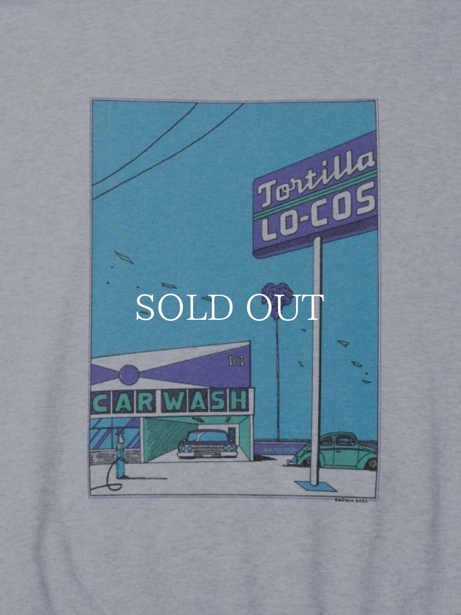 画像5: RADIALL  CAR WASH-HOODIE SWEATSHIRT L/S (Ash Gray) (5)