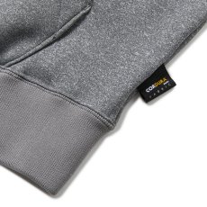 画像6: CALEE  Cordura fabric tm logo high neck zip hoodie (Gray) (6)