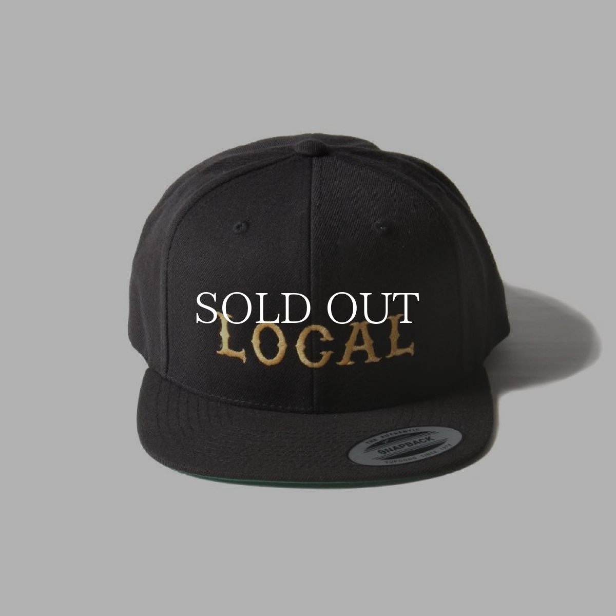 画像2: CUTRATE  CLASSIC LOCAL LOGO EMBORIDERY CAP (BLACK × YELLOW) (2)