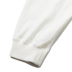 画像4: CALEE  CAL Logo fol L/S t-shirt -Naturally paint design- (White) (4)