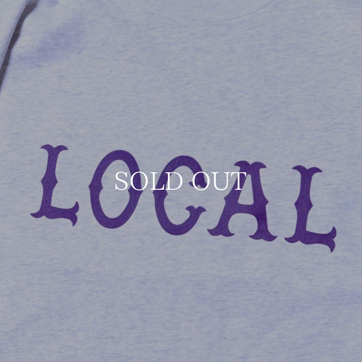 画像2: CUTRATE  CLASSIC LOCAL LOGO DROPSHOULDER CREW NECK SWEAT (GRAY) (2)