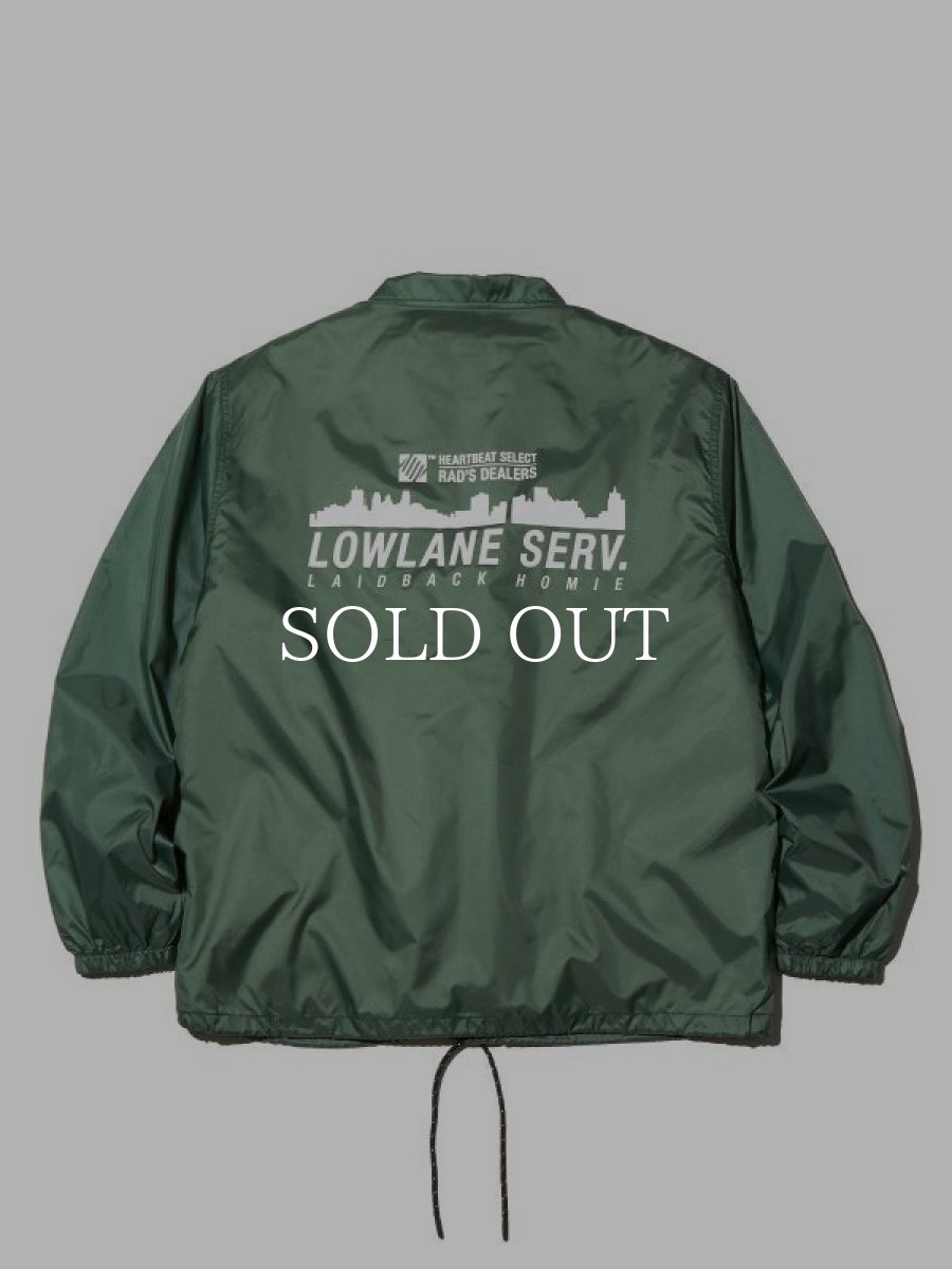 画像2: RADIALL  LOWLANE-WINDBREAKER JACKET (GREEN) (2)